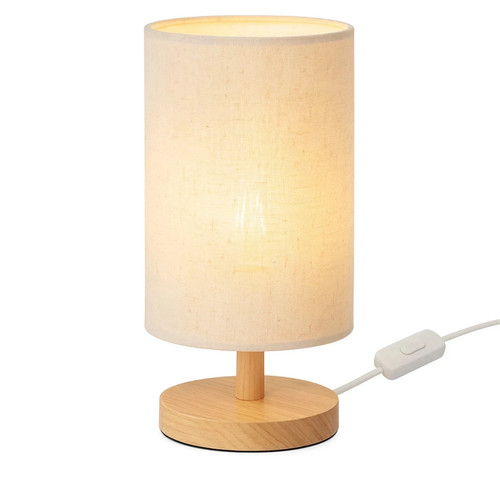 Modern bedside table - table, led
