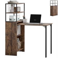 HOMCOM Foldable Computer Desk